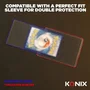 Konix Hard Sleeves - 25 pochettes transparentes 67x92 mm