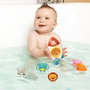 Lexibook Jeu de bain fusée avec 3 animaux souples