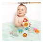 Lexibook Jeu de bain fusée avec 3 animaux souples