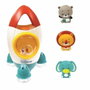 Lexibook Jeu de bain fusée avec 3 animaux souples