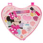 DISNEY Coffret Maquillage Blister Cœur Minnie - 11 Fards à Paupières, 3 Rouges à Lèvres et 2 Pinceaux
