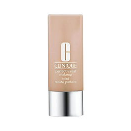 Clinique - Fond de teint liquide Perfectly Real Make-Up, Finition naturelle, Teinte 18 Ombre, 30 ml, Testeur