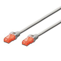 Ewent Cable Red Latiguillo RJ45 UTP Cat6 10 mètres Gris