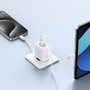 Baseus Chargeur mural P10111404213-00 Blanc 30 W avec USB et USB-C