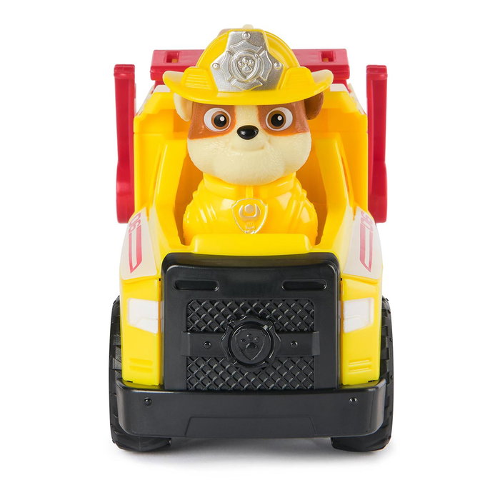 Spinmaster - Figurine Rubben Fire Rescue La Pat'Patrouille - Camion-benne avec 2 projectiles et tenue de pompier - Jouet à partir de 3 ans Spinmaster - Figurine Rubben Fire Rescue La Pat'Patrouille - Camion-benne avec 2 projectiles et tenue de pompier - Jouet à partir de 3 ans
