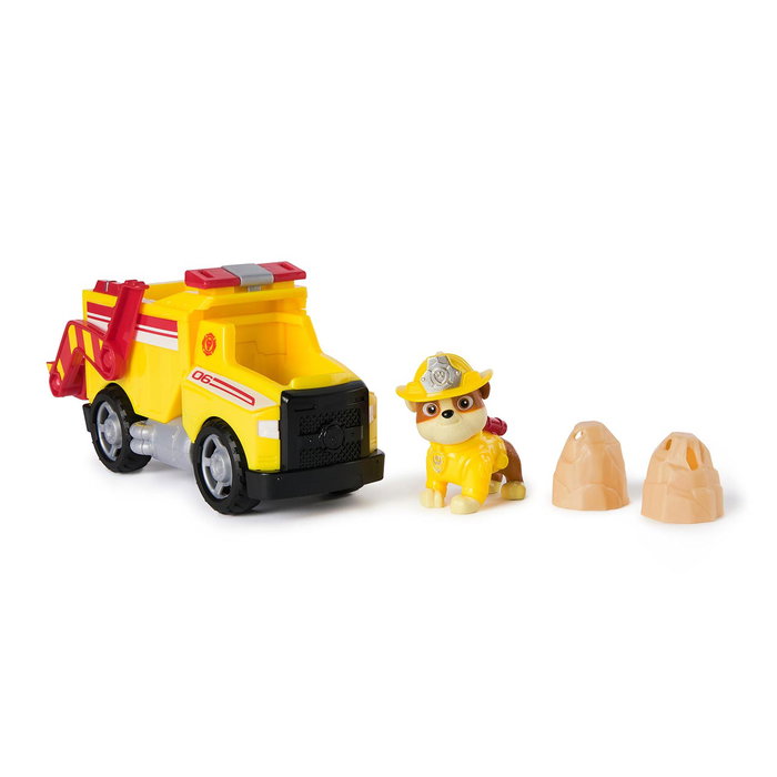 Spinmaster - Figurine Rubben Fire Rescue La Pat'Patrouille - Camion-benne avec 2 projectiles et tenue de pompier - Jouet à partir de 3 ans Spinmaster - Figurine Rubben Fire Rescue La Pat'Patrouille - Camion-benne avec 2 projectiles et tenue de pompier - Jouet à partir de 3 ans