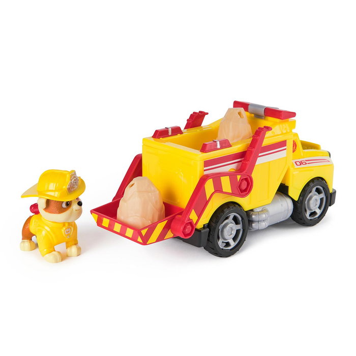 Spinmaster - Figurine Rubben Fire Rescue La Pat'Patrouille - Camion-benne avec 2 projectiles et tenue de pompier - Jouet à partir de 3 ans Spinmaster - Figurine Rubben Fire Rescue La Pat'Patrouille - Camion-benne avec 2 projectiles et tenue de pompier - Jouet à partir de 3 ans