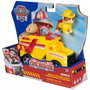 Spin Master Véhicule Fire Rescue Rubble Paw Patrol avec figurine et projectiles