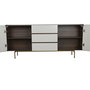 Buffet Home ESPRIT Blanc Marron Doré Bois Bois MDF 183 X 41,5 X 80 cm