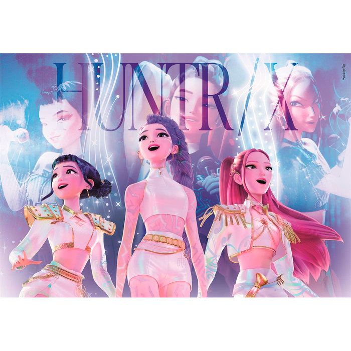 Clementoni Puzzle 104 pièces K-Pop Demon Hunters - Puzzle enfant à partir de 6 ans - Format 38 x 27 cm
