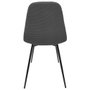 Home Deco Factory Chaise Atom Gris