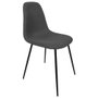 Home Deco Factory Chaise Atom Gris