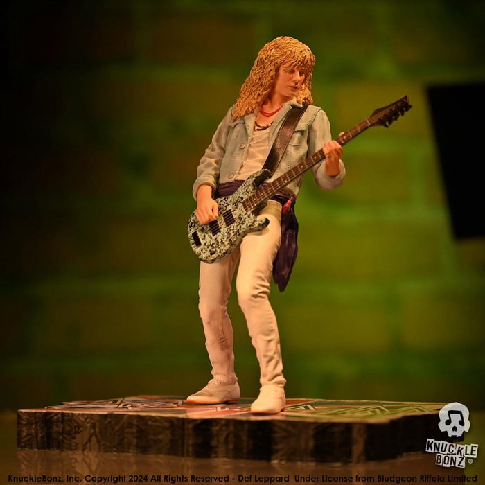 Def Leppard statuette Rock Iconz Rick Savage 24 cm