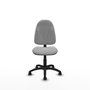 PIQUERAS Y CRESPO Chaise de bureau Algarra, tissu gris clair, sans accoudoirs