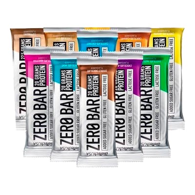 BIOTECHUSA Kit Zero Bar Flavour Mix Mix de saveurs 10 barres BIOTECHUSA Kit Zero Bar Flavour Mix Mix de saveurs 10 barres