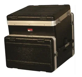 Gator Rack de console audio 10U supérieur et 6U inférieur, noir