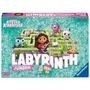 Ravensburger Jeu Gabby's Dollhouse Junior - Labyrinthe pour Enfants, Jeu de Société avec Plateau Modulable et Cartes à Déplacer