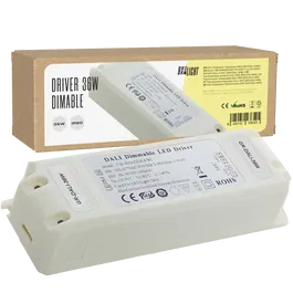 BX3 LIGHT Driver LED DALI CM-36VADDR-EMI, 40W, sortie 50-76V DC 600 mA, constante, classe II, filtrage EMI, pour éclairage professionnel