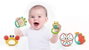 Hola Sonajero Infantil Animaux - Modèles surtiss