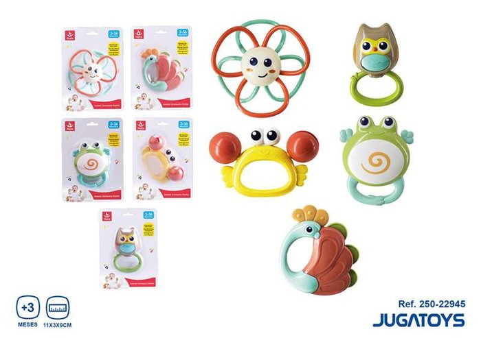 Hola Sonajero Infantil Animaux - Modèles surtiss Hola Sonajero Infantil Animaux - Modèles surtiss