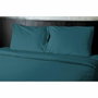 Home Linge Passion Lot de 2 taies d'oreiller Microfibre Bleu canard 50 x 70 cm