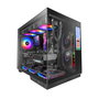 Boîtier ATX semi-tour Mars Gaming MCMIRAGE Noir