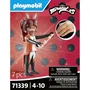 Playmobil 71339 - Figurine Miraculous Rena Rouge - Personnage pour Collection et Jeu d'Imagination - Jouet pour Enfant à partir de 4 ans