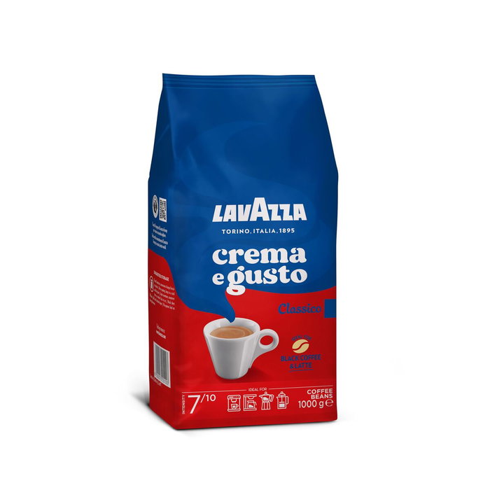 Café en grains Lavazza Crema e Gusto Clásico 1 kg