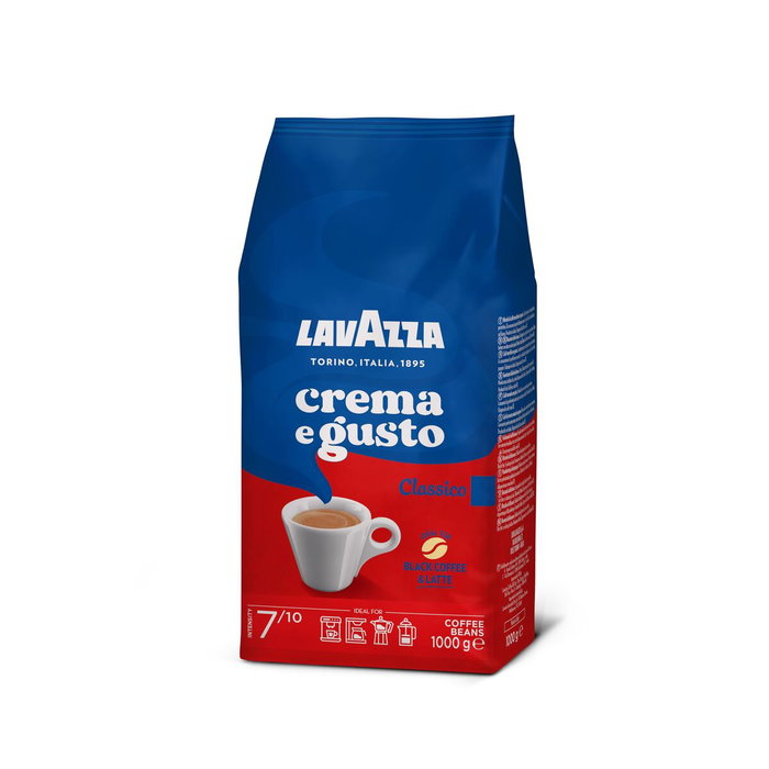 Café en grains Lavazza Crema e Gusto Clásico 1 kg