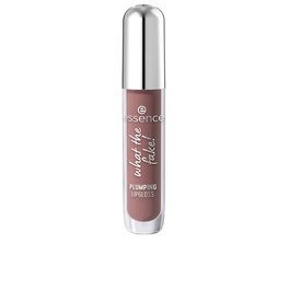 Essence Gloss volumisant pour les lèvres What The Fake! n°103 Nu mais mieux - Acide hyaluronique, vitamine E, sans microplastiques - 4 ml
