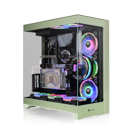 Thermaltake CTE E550 TG Matcha Green Boîtier PC Gaming Moyen Tour Vitre Trempée