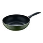 San Ignacio Experto Wok en Aluminium Pression Induction PQ-7764C Ø28 cm avec Revêtement Antiadhésif Noir
