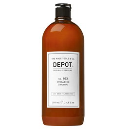 Depot Shampooing 100 Hair Cleansing No. 103 pour Hommes avec Provitamine B5, Hydratation, 1000 ml