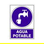 DUVER Señal 672 Plas.295X210 ''Agua Potable''