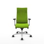 Piqueras Y Crespo Fauteuil Albacete, Similicuir Pistache, Mécanisme Synchrone