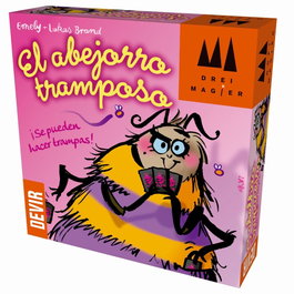 Devir El Abejorro Tramposo - Jeu de cartes familial pour 3 à 5 joueurs, dès 7 ans
