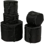 TOBAGO Housses pour kit de batterie standard avec toms 12, 13, 16, 22 pouces et caisse claire 14x5.5 pouces