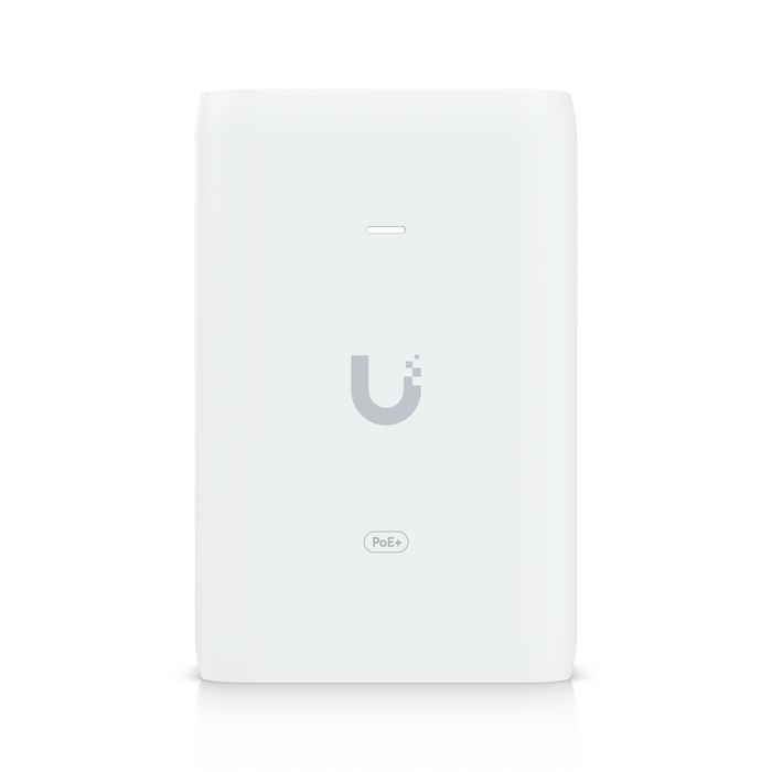 Ubiquiti Adaptateur PoE+ (30W) 48V DC 0.65A 100-240V AC 50/60Hz, Alimentation Secteur avec Protection et Indicateur LED