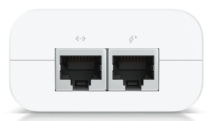 Ubiquiti Adaptateur PoE+ (30W) 48V DC 0.65A 100-240V AC 50/60Hz, Alimentation Secteur avec Protection et Indicateur LED