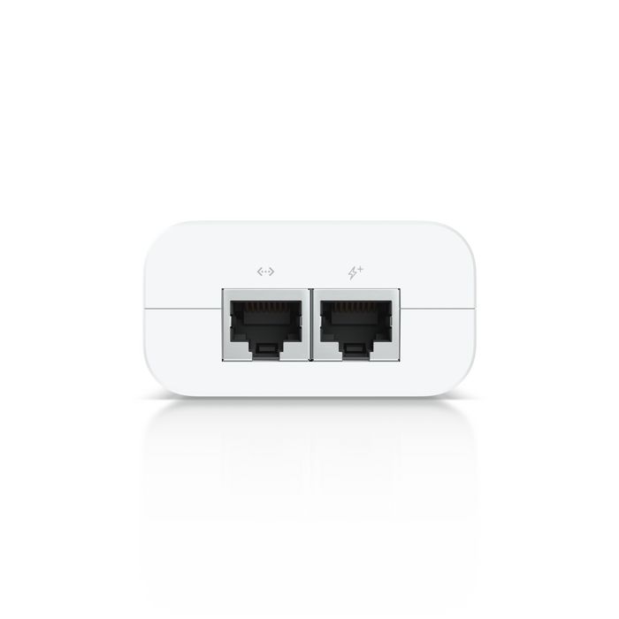 Ubiquiti Adaptateur PoE+ (30W) 48V DC 0.65A 100-240V AC 50/60Hz, Alimentation Secteur avec Protection et Indicateur LED