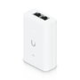 Ubiquiti Adaptateur PoE+ (30W) 48V DC 0.65A 100-240V AC 50/60Hz, Alimentation Secteur avec Protection et Indicateur LED