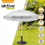 Color Baby Base de parasol en polyrésine 10 kg gris, tube D38/48, dimensions 44.5 x 33 cm