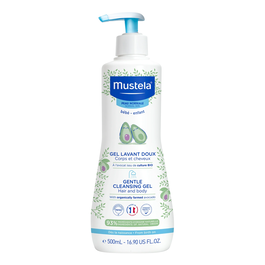 Mustela Gel Nettoyant Doux Avocat Visage et Cheveux Enfant 500 ml