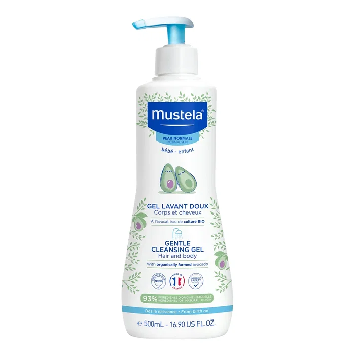 Mustela Gel Nettoyant Doux à l'Avocat 500 ml Mustela Gel Nettoyant Doux à l'Avocat 500 ml