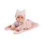 Antonio Juan Poupée Douce Petit Blandito avec Doudou Renard, Pyjama et Chapeau - 12439 - Pour Enfants +2 Ans