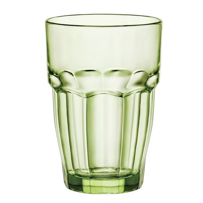 Bormioli Rocco Rock Bar Verre Vert 370 ml (Lot de 6)