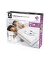 Thulos THEB400 Couvre-matelas chauffant 160x140 cm Lavable 120 W Blanc Poliester LED