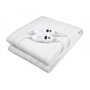 Thulos THEB400 Couvre-matelas chauffant 160x140 cm Lavable 120 W Blanc Poliester LED