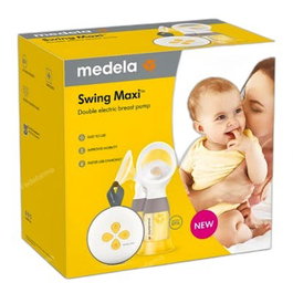 Medela Swing Flex Maxi Double - Tire-lait électrique double, extraction simultanée des deux seins
