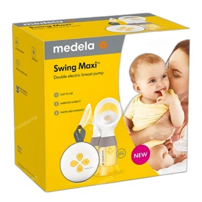 Medela Swing Flex Maxi Double - Tire-lait électrique double, extraction simultanée des deux seins Medela Swing Flex Maxi Double - Tire-lait électrique double, extraction simultanée des deux seins